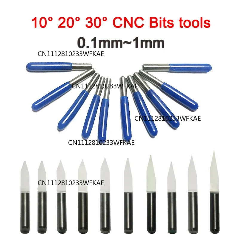 End Mill - 10CS for PACK LY, 3.175mm carbide
