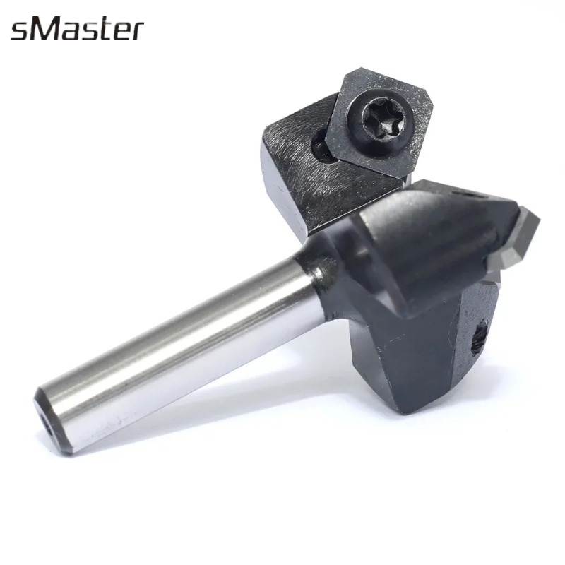 End Mill - 1pc Cnc Heavy Duty Spoilboard Plunging