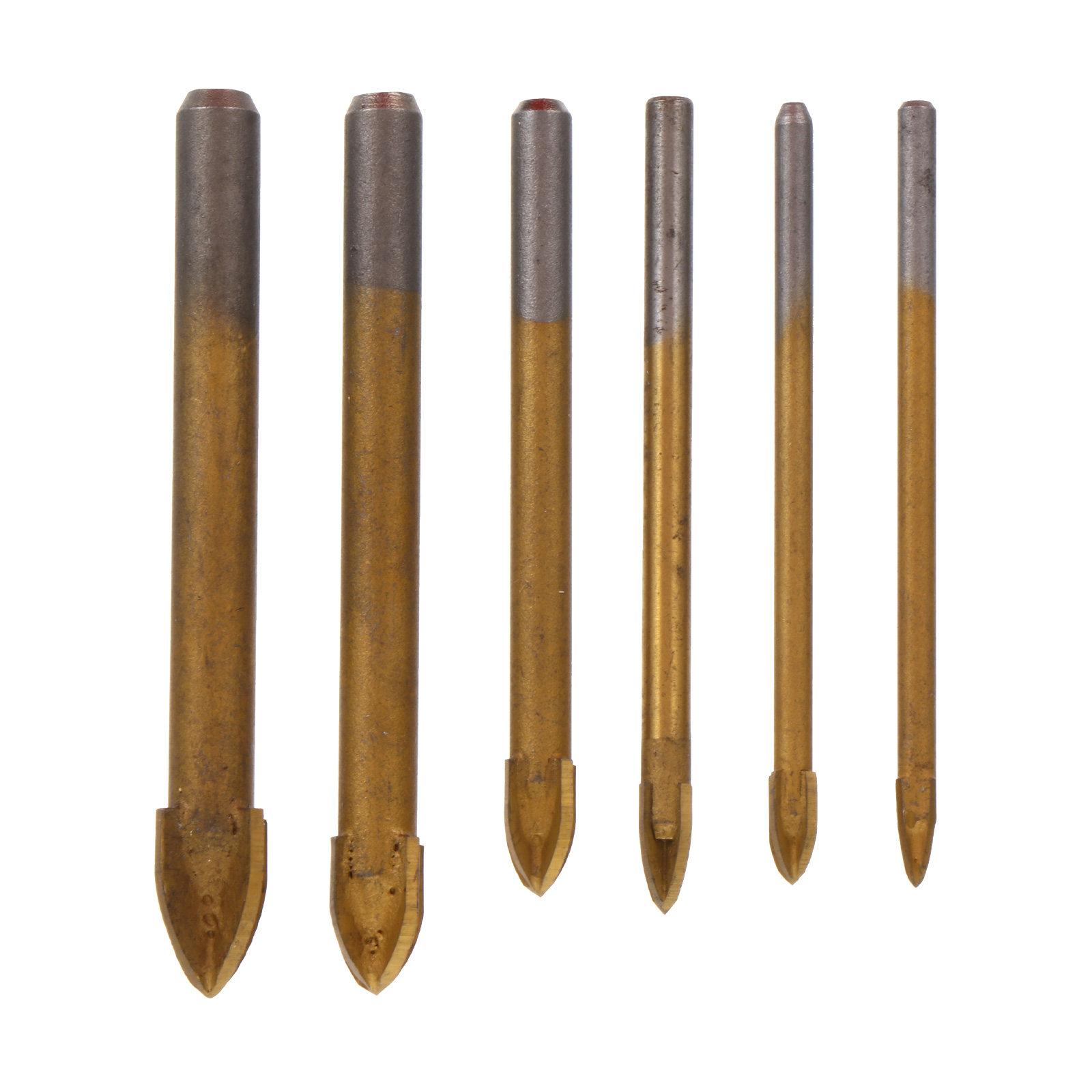 Drill Bit Set - 1Set Titanium Coated Cross Head Drill