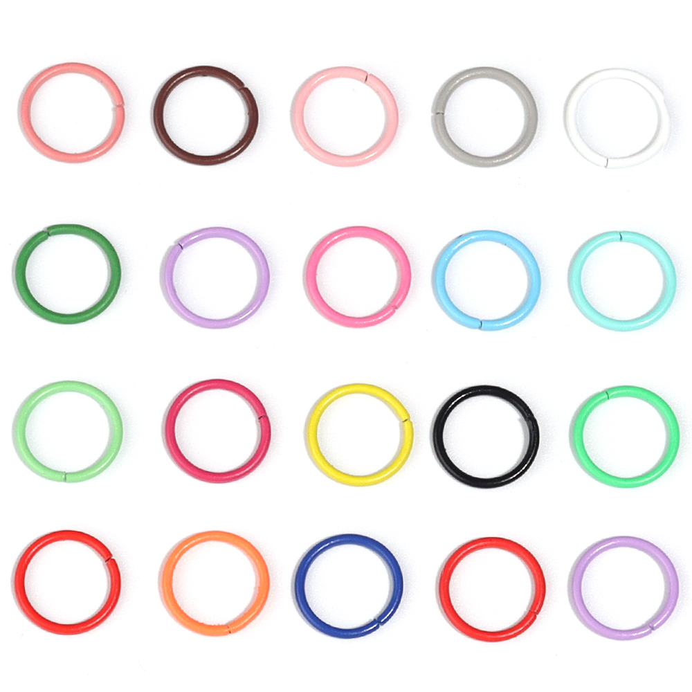 50pcs 8/10mm Iron Split Ring O - огляд і ціна Coupling 8Mm