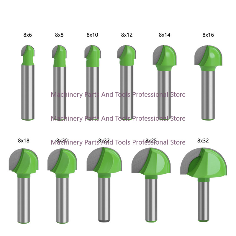 Round Bottom Over Nose Router  - огляд і ціна Carbide End Mill