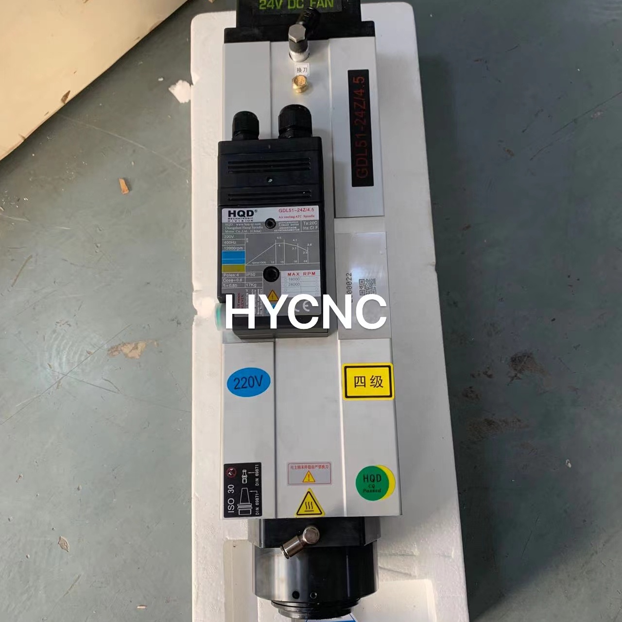 4.5 Kw Atc Spindle Iso30 Motor - огляд і ціна Cnc Router