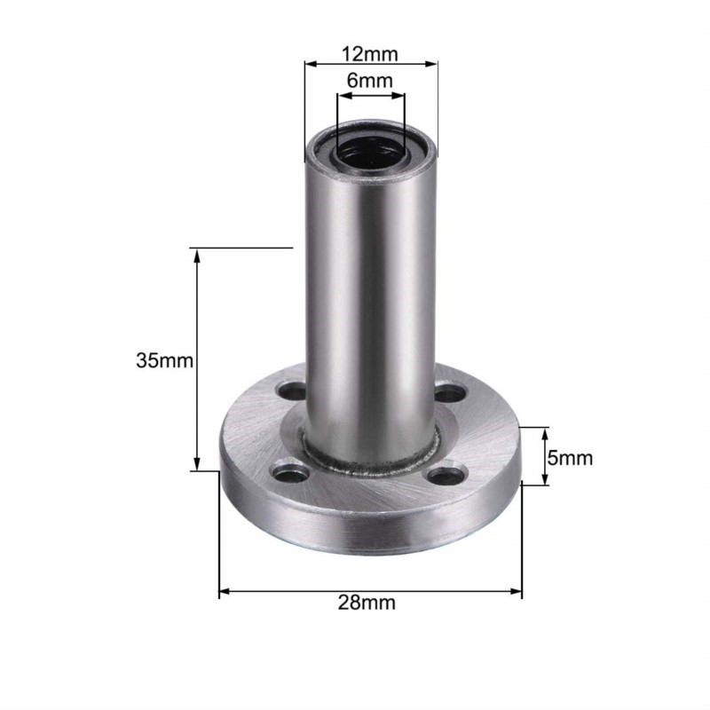 4pcs/Pack Lmf8uu Lmf10uu Lmf6u - огляд і ціна Linear Rod 8Mm