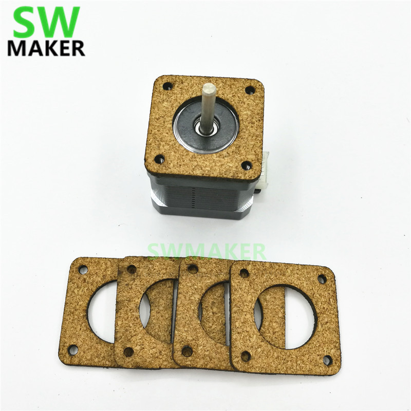 2pcs 3mm Anti Vibration Cork d - огляд і ціна Nema 17 Stepper