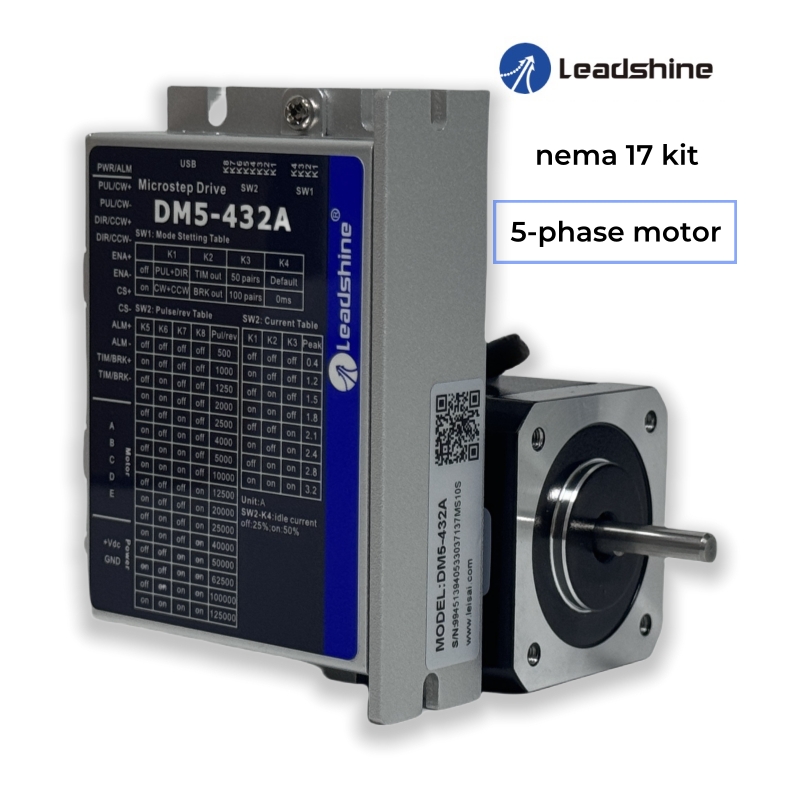 Leadshine 0.72 Degrees Nema17  - огляд і ціна Nema 17 Stepper