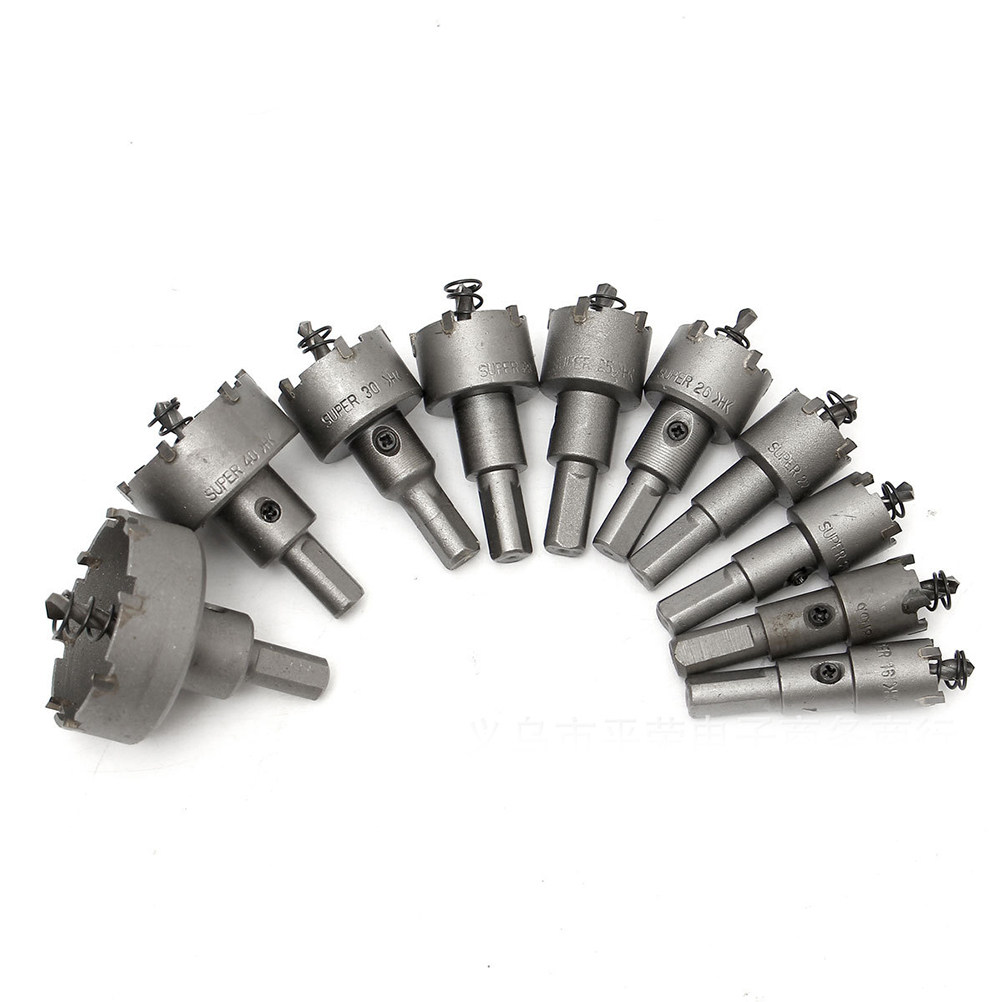 10pcs Carbide Tip Drill Bit Se - огляд і ціна Drill Bit Set