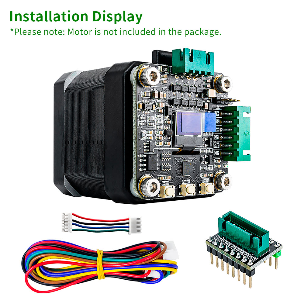 Makerbase MKS SERVO42C PCBA NE - огляд і ціна Nema 17 Stepper
