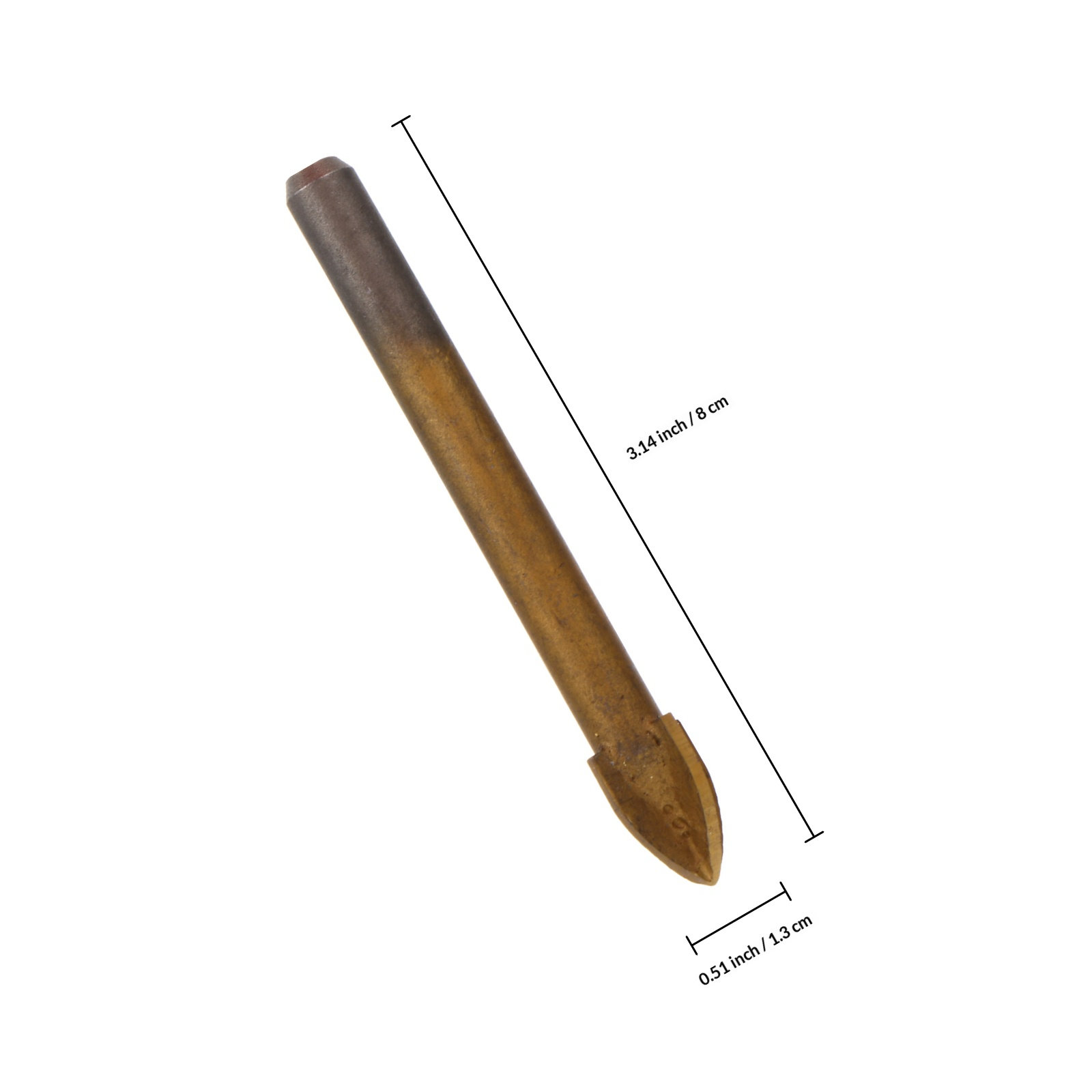 1Set Titanium Coated Cross Hea - огляд і ціна Drill Bit Set