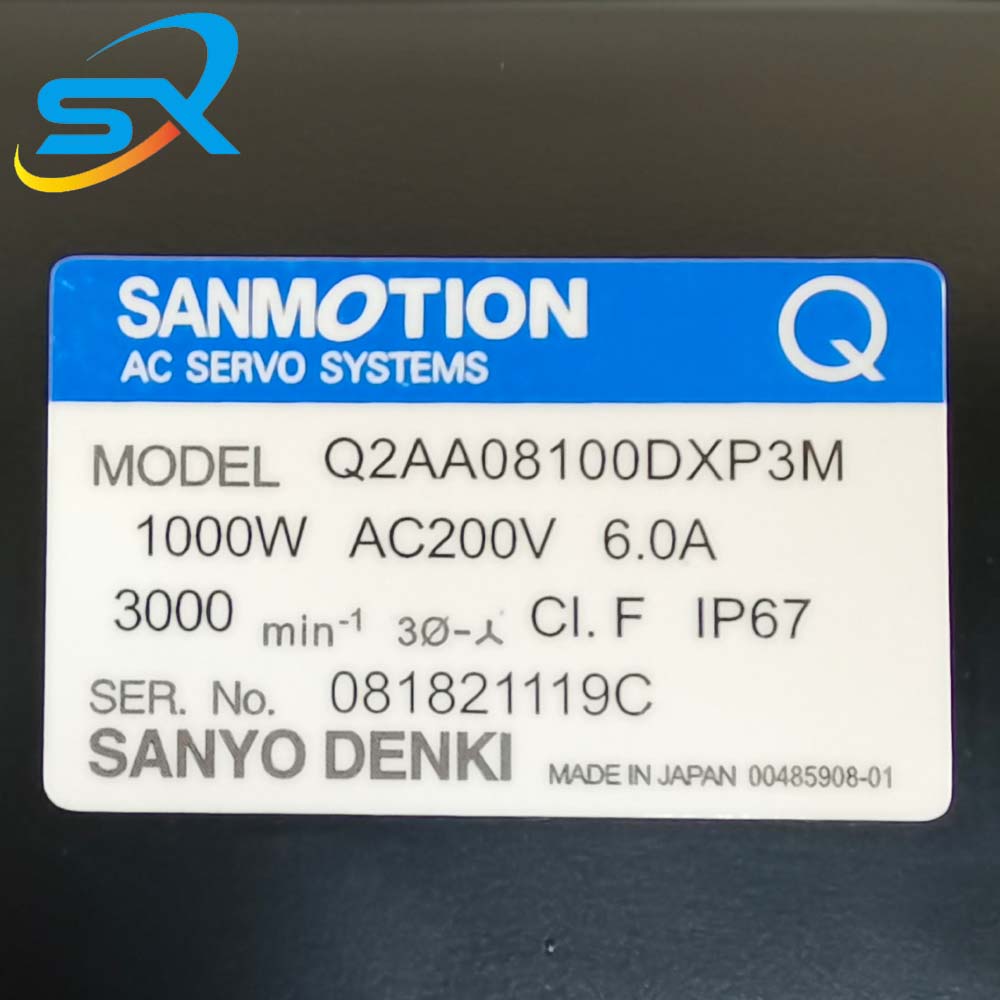 Sanyo AC Servo Motor Q2AA08100 - огляд і ціна Servo Motor