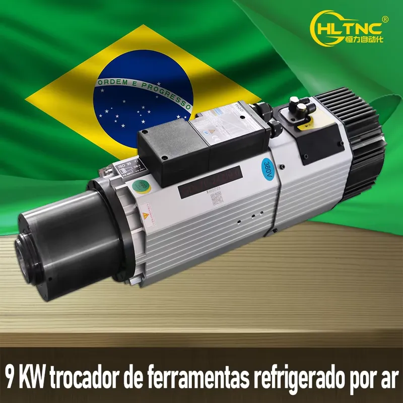 AP01 9KW ISO30 Air Cooled ATC  - огляд і ціна Cnc Router
