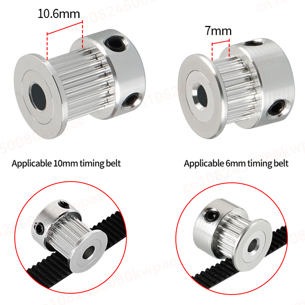 1/5/10pcs GT2 20Teeth 16 Teeth - огляд і ціна Gt2 Pulley
