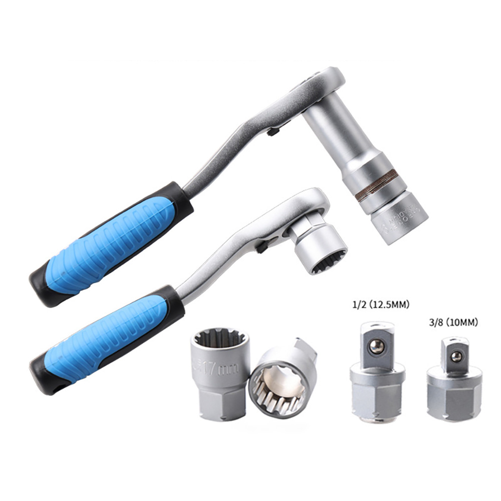 17PCS 12 Point Drive Ratchetin - огляд і ціна Cnc Bits